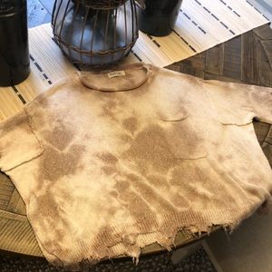 Tie Dye Knit Sweater